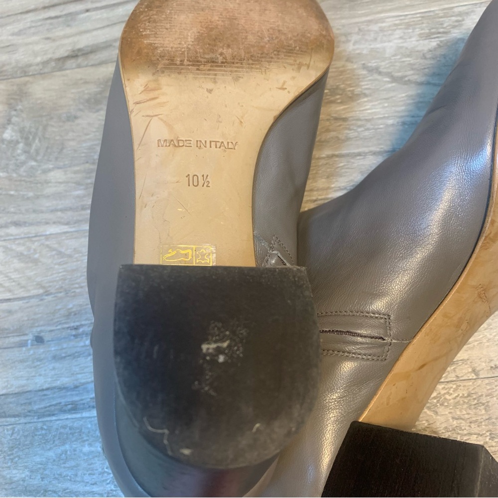 Everlane The Day Boots Leather Block Heel - Picture 11 of 14